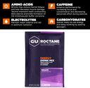 Gu Energy Roctane Ultra Endurance Energy Drink Mix, 10 Single-Serving Packets, Grape