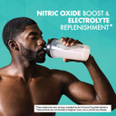 Bluebonnet Nutrition Extreme Edge Nitro Powder, Nitric Oxide Precursor*, Increase Blood Flow*, Soy-Free, Gluten-Free, Vegan, Raspberry Flavor, 3.7 Oz, 30 Servings