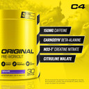 Cellucor C4 Original Pre Workout Powder Grape Sugar Free Preworkout Energy For Men & Women 150Mg Caffeine + Beta Alanine + Creatine - 30 Servings (Packaging May Vary)30 Servings (Pack Of 1)