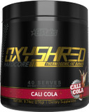 Ehplabs Oxyshred Hardcore Thermogenic Pre Workout Powder For Shredding - Preworkout Powder With L Glutamine & Acetyl L Carnitine, Energy Boost Drink - 275Mg Of Caffeine - Cali Cola, 40 Servings