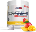 Ehplabs Oxyshred Thermogenic Pre Workout Powder & Shredding Supplement - Clinically Proven Preworkout Powder With L Glutamine & Acetyl L Carnitine, Energy Boost Drink - Mango, 60 Servings