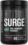 Jacked Factory Nitrosurge Max Nootropic Pre Workout Powder - Premium Pre Workout W/Nootropic Ingredients For Intense Focus, Pumps, Smooth Energy, Endurance - 40 Servings, Cherry Bomb Jacked Factory Nitrosurge Max Nootropic Pre Workout Powder - Premium Pre Workout W/Nootropic Ingredients For Intense Focus, Pumps, Smooth Energy, Endurance - 40 Servings, Cherry Bomb