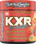K-Xr Pre-Workout Energy Powder | Intense Energy Pre-Workout Drink For Men And Women| Creatine Free | Improves Performance - Enhanced Focus & Increased Endurance | 30 Servings (Peach Mango)