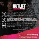 Outlift Amped Max Dosed Pre Workout Powder, 6G Citrulline, 3.2G Beta Alanine, Alpha Gpc, Cognatiq, Extreme Energy, Massive Pumps, Strength, Electrolytes, Nootropics, Sucker Punch, 22 Serv