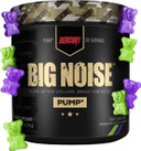 Redcon1 Big Noise Non Stim Preworkout, Sour Gummy Bear - Betaine Anhydrous & Acetyl L-Carnitine For Focus + Endurance - Keto Friendly, Caffeine Free Pre Workout (30 Servings)