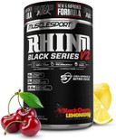 Rhino Blackã¢Â® Pre Workout V2 - Preworkout Powder Supplement For Men & Women - 460 Grams (Black Cherry Lemonade, 20 Servings)