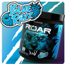 Rule 1 R1 Roar, Blue Razz - 10.58 oz - Pre-Workout Powder - with Creatine, Beta-Alanine, Citrulline, Electrolytes & Caffeine - 30 Servings