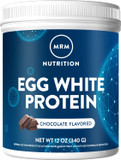 Mrm Nutrition Egg White Protein | Vanilla Flavored | 23G Fat-Free Protein | With Digestive Enzymes | Highest Biological Value | Clinically Tested | 20 Servings