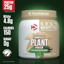 Dymatize Vegan Plant Protein, Smooth Vanilla, 25G Protein, 4.8G Bcaas, Complete Amino Acid Profile, 15 Servings