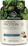 Plantfusion Complete Vegan Protein Powder - Plant Based Protein Powder With Bcaas, Digestive Enzymes And Pea Protein - Keto, Gluten Free, Soy Free, Non-Dairy, No Sugar, Non-Gmo - Cookies & Cream 2 Lb Plantfusion Complete Vegan Protein Powder - Plant Based Protein Powder With Bcaas, Digestive Enzymes And Pea Protein - Keto, Gluten Free, Soy Free, Non-Dairy, No Sugar, Non-Gmo - Cookies & Cream 2 Lb