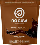 No Cow Vegan Protein Powder, Chocolate, 20G Plant Based Protein, Recyclable Bag, Dairy Free, Soy Free, No Sugar Added, Keto Friendly, Gluten Free, Naturally Sweetened, Non Gmo, Kosher, 1.74 Poundchocolate