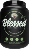 Blessed Vegan Protein Powder - Plant Based Protein Shake Meal Replacement Powder - 23G Of Pea Protein Powder For Women & Men, Dairy Free, Gluten Free, No Sugar Added, 30 Servings (Choc Peppermint)30 Servings (Pack Of 1)