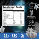 Blessed X Ghostbusters Vegan Protein Powder - Plant Based Protein Shake Meal Replacement - 23G Of Pea Protein Powder, Dairy Free, Gluten Free, No Sugar Added, 30 Servings (Mini Marshmallow Pufts)30 Servings (Pack Of 1)