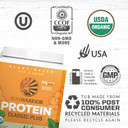 Sunwarrior Vegan Organic Protein Powder Plant-Based | 5 Superfood Quinoa Chia Seed Soy Free Dairy Free Gluten Free Synthetic Free Non-Gmo | Chocolate 15 Servings | Classic Plus15 Servings (Pack Of 1)