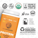 Vegan Organic Protein Powder Plant-Based | 5 Superfood Quinoa Chia Seed Soy Free Dairy Free Gluten Free Synthetic Free Non-Gmo | Unflavored 30 Servings | Classic Plus By Sunwarrior30 Servings (Pack Of 1)
