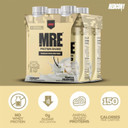 Redcon1 Mre Ready To Drink Protein Shakes, Vanilla Milkshake - Sugar-Free + Keto Friendly Rtd Protein Shakes - Whole Food Blend With 25G Of Protein + Mct (4 Pack)