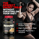 Allmax Hexapro, French Vanilla - 2 Lb - 25 Grams Of Protein Per Serving - 8-Hour Sustained Release - Zero Sugar - 21 Servings2 Pound (Pack Of 1)