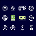 Biochem 100% Whey Sugar-Free Chocolate 20G, 12.5Oz, Certified Vegetarian, Certified Gluten Free, Certified Non-Gmo Tested, Keto Friendly, Grass-Fed