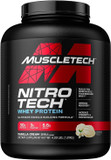 Muscletech Whey Protein Powder | Muscletech Nitro-Tech | Isolate & Peptides | Protein + Creatine For Muscle Gain | Muscle Builder For Men & Women | Sports Nutrition | Vanilla, 4 Lb (40 Servings)40 Servings (Pack Of 1)