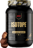 Redcon1 Isotope 100% Whey Isolate, Peanut Butter Chocolate - Keto Friendly Whey Protein Powder - Low Carb + Zero Sugar Whey Protein Isolate - Keto Protein Powder (30 Servings)2 Pound (Pack Of 1)