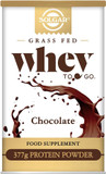 Solgar Grass Fed Whey To Go Protein Powder Chocolate, 13.2 Oz - 20G Of Grass-Fed Protein From New Zealand Cows - Great Tasting & Mixes Easily - Supports Strength & Recovery - Non-Gmo, 13 Servings13 Servings (Pack Of 1)