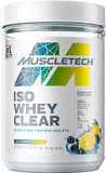 Whey Protein Powder Muscletech Clear Whey Protein Isolate Whey Isolate Protein Powder For Women & Men Clear Protein Drink 22G Of Protein, 90 Calories Lemon Berry Blizzard, 1.1Lb(19 Servings)