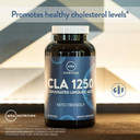 Mrm Nutrition Cla 1250 | Keto Friendly | 80% Cla High Potency | 1000Mg Cla Per Capsule | Healthy Fats | Gluten-Free | 30 Servings