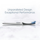 Oral-B Clic Toothbrush, Chrome Black, With 1 Bonus Replacement Brush Head And Magnetic Toothbrush Holderchrome Black