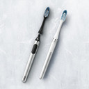 Oral-B Clic Toothbrush, Chrome Black, With 1 Bonus Replacement Brush Head And Magnetic Toothbrush Holderchrome Black