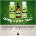 Uncle Harry'S Natural Remineralization Kit For Tooth Enamel & Mineral - 3 Products Strengthen Weak Enamel & Correct Oral Care Issues (1 Kit)3 Piece Set