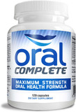 Oral Complete, Dental Probiotics, Bad Breath Treatment Halitosis Tonsil Stone Removal, 120 Capsules