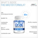 Oral Complete, Dental Probiotics, Bad Breath Treatment Halitosis Tonsil Stone Removal, 120 Capsules