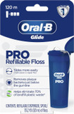 Oral-B Glide Pro Refillable Dental Floss Starter Kit, 120M