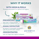 Auromere Ayurvedic Herbal Toothpaste, Mint Free - Vegan, Natural, Non Gmo, Fluoride Free, Gluten Free, With Neem & Peelu (4.16 Oz), 1 Pack4.16 Ounce (Pack Of 1)