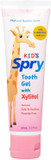 Spry Xylitol Baby Toothpaste, Natural Toddler Toothpaste, Fluoride Free Toothpaste For Kids, Xylitol Toothpaste For Kids Age 3 Months And Up, Tooth Gel Bubble Gum 2 Fl Oz (Pack Of 1)2 Fl Oz (Pack Of 1)
