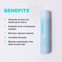 Quickie.Me Dry Shampoo Hair Spray By Designme | Oil-Absorbing, Residue-Free Dry Shampoo | Root-Lifting Dry Shampoo Spray | Waterless Dry Shampoo Spray With Rice Starch, 7 Oz
