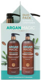 Argan Magic Shine Boosting Shampoo & Moisturizing Conditioner Duo - Gently Cleanses, Boosts Shine, Controls Frizz, Restores Moisture, Detangles | Made In Usa, Paraben Free, Cruelty Free (32 Oz)