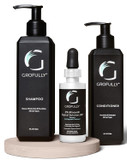 Grofully Womenã¢ÂS Hair Regrowth Kit - Gold | 3-Step System | Shampoo, Conditioner, And 2% Minoxidilwomen
