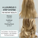 Iles Formula Signature Collection Box: Cleanse, Repair, And Protect All Hair Types, Haute Performance Shampoo + Conditioner + Finishing Serum & Comb, 6.8 Fl Oz (200 Ml)