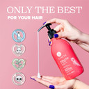 Luseta Keratin Shampoo For Dry Damaged Hair, Smoothing & Nourishing For Color Treated Hair 16.9 Oz