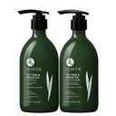 Luseta Tea Tree Shampoo And Conditioner Set With Argan Oil For Oily Hair Clarifying, Fighting Dandruff Sulfate Paraben Free For Men And Women 2X16.9Oz