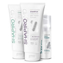Shapiro Md Natural Hair Kit For Thicker, Fuller, Healthier Looking Hair - Including Shampoo, Conditioner, And Leave-In Daily Foam (1 Month Supply)