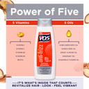 Alberto Vo5 Solutions Antifrizz Shampoo Help Tame And Smooth Unruly Hair Giving You A Sleek Beautiful Look, Multi, 11 Fl Oz