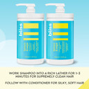 Bliss Lemon & Sage Supershine Shampoo- Deep Cleans And Detangles-Gentle On The Scalp-For All Hair Types -Clean - Vegan & Cruelty-Free- 32 Fl Oz