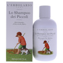L'Erbolario Shampoo For Babies - With Marigold, Rice And Mallow - Leaves Hair Clean And Shiny - Reinforcing Natural Hydration - Does Not Compromise The Scalpã¢ÂS Sebaceous Protection - 6.7 Oz