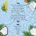 Love Beauty And Planet Volume And Bounty Hair Shampoo Thickening Coconut Water & Mimosa Flower Sulfate Free 3 Oz, 12 Pieces