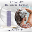 Monat Ir Clinical Thickening Shampoo  Hair Volumizing Shampoo For Dense Thick Hair  Thickening Shampoo Crafted From Powerful Blend Of Natural Ingredients  With Rosemary & Mint And Pea Extract