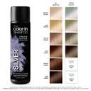 Mycolorin Color Depositing Shampoo (Metallic Silver) - Sulfate & Paraben Free, Hair Dye | Made In Usa (8 Colors)Metallic Silver