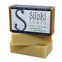 Siliski Soaps Simple Skincare Shampoo Bar, All Natural, Vegan And Palm Free - Spearmint + Eucalyptus, 4.5 Oz