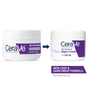 Cerave Skin Renewing Night Cream | Niacinamide, Peptide Complex, And Hyaluronic Acid Moisturizer For Face | 1.7 Ounce, Packaging May Vary
